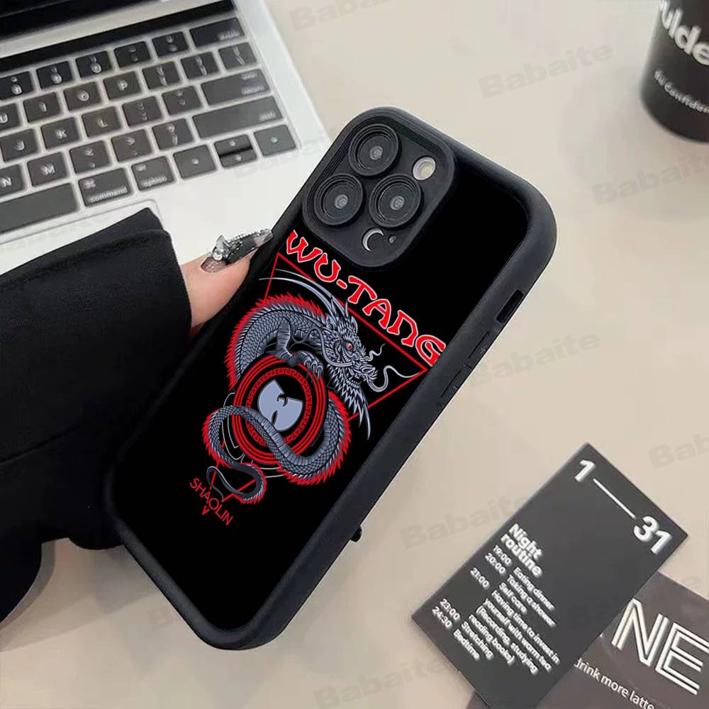 

W-wu T-tang Clan Hip-hop Music Group Phone Case For IPhone 17 16 E 15 14 13 12 11 Pro Max Plus Back Cover iPhone 15pro max