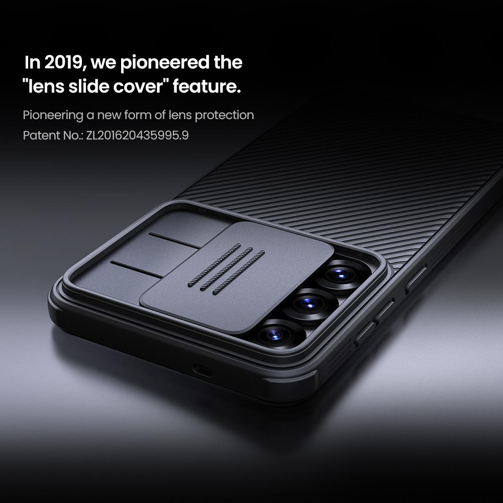 NILLKIN Camshield Pro Series for Samsung Galaxy S25 Case PC + TPU Slide Camera Lid Phone Cover
