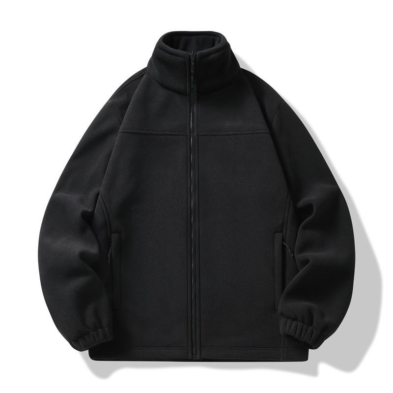 Unisex Fleece Jacket Outdoor Activities Warm Breathable Polar Inner Layer Hiking Running Camping
