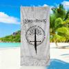 Film The Lord of the R-Rings Towel Sports Quick Dry Travel Camping Sandproof Soft Light Large Beach Towel