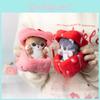Mofusand Square Love Gift Box For Cats Soft Animal Plush For Kids Ornament Room