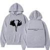 Raper Abhir Ultraswan Trasa Koncertowa Bluza z Kapturem Merch Męska Damska Modne Bluzy Luźna Codzienna Vintage Długi Rękaw Pulower