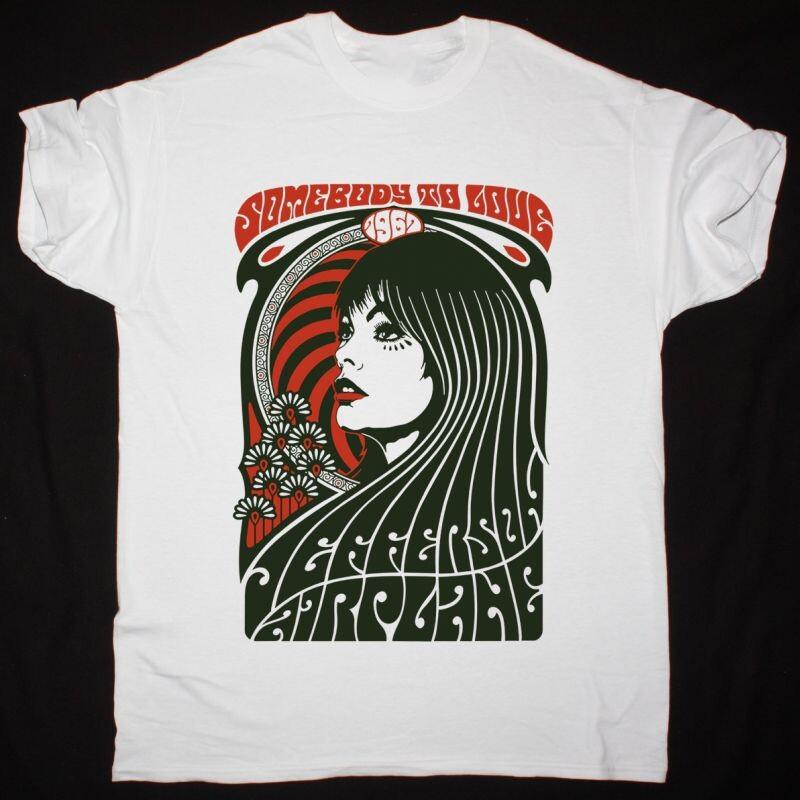 Мужская футболка Jefferson Airplane Белая Унисекс Футболка Все Размеры 2F09 XXXL