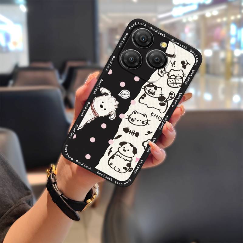 Full Wrap Silicone Phone Case For Blackview Shark9 5G Fashion Design Cartoon Dirt-resistant Anti-dust Durable Soft Case