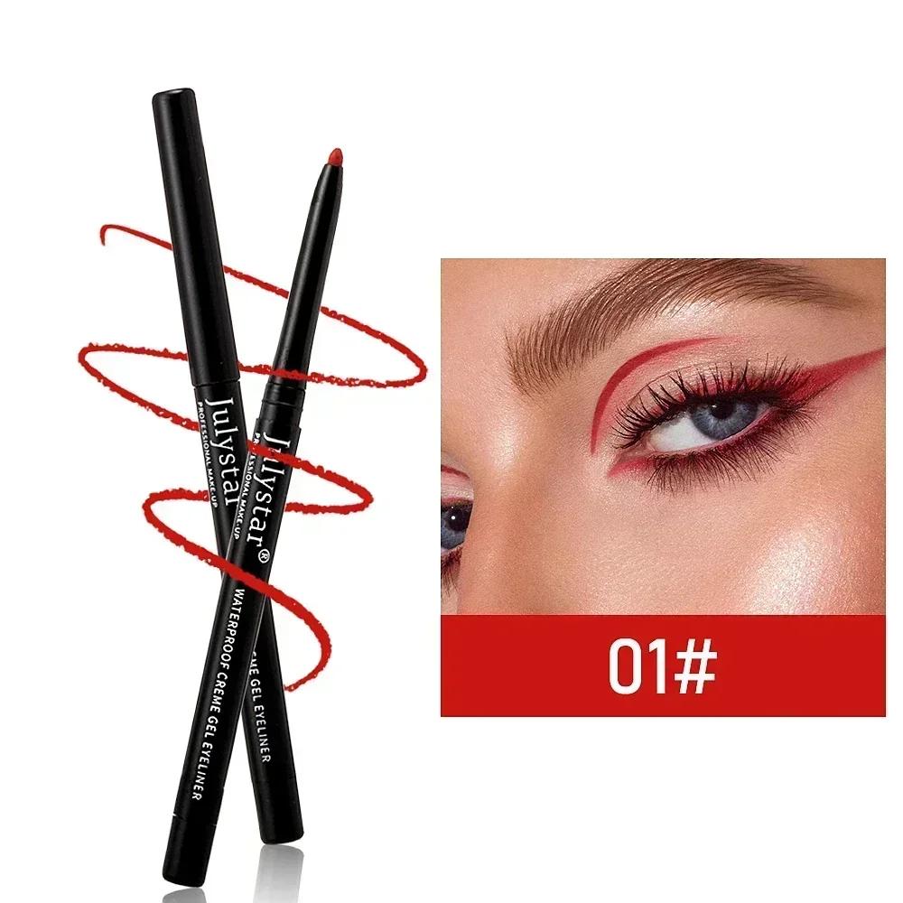 3 Adet Su Geçirmez ve Ter Geçirmez Siyah Eyeliner Kalemi - Uzun Süre Kalıcı Bulaşmaya Dayanıklı Cesur Göz Makyajı İçin, Mükemmel İçin Kolay Kaygan Formül