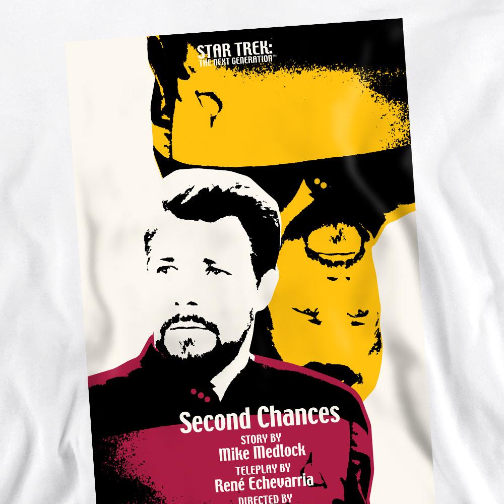 STAR TREK Unisex Dospělý Star Trek: Nová generace 6. série 24. díl Mikina