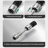 1/2inch Square Drives To 1/4inch Hex Female Socket Adapter Converters Chuck Adapter for Impacts Electric Wrench