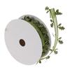 21yard Leaf Ribbons 40mm Wide Christmas Wrapping Ribbon for Packaging Christmas Wreath Bows Making Wedding Decoration