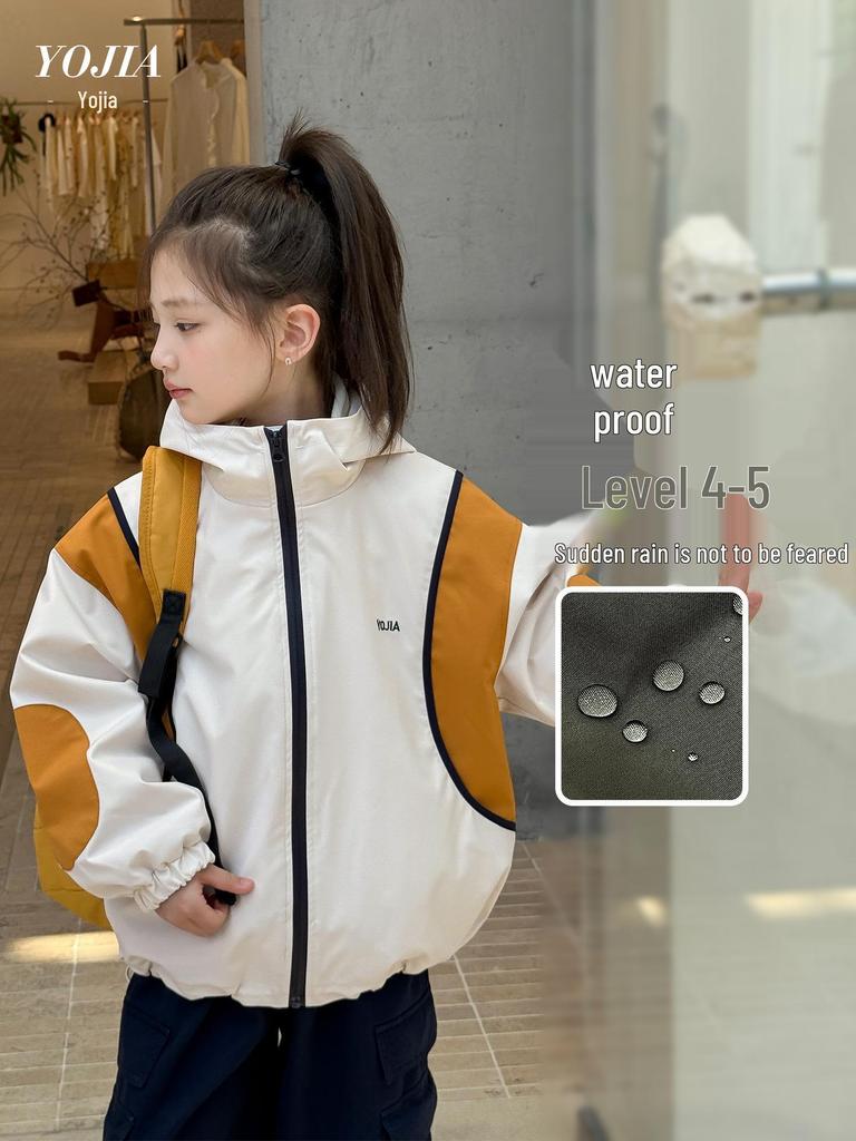Cortavientos de Invierno de Moda para Niñas YOJIA 2025: Chaqueta cálida 3 en 1 para niñas pequeñas