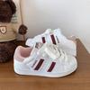 Hong Kong style shell head board shoes women's 2025 autumn new platform white shoes student versatile casual soft-soled sports shoes