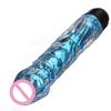 Jelly Crystal Silicone Vibrator Dildo Sex Toy 7 Inch Vibrator Electric Massager