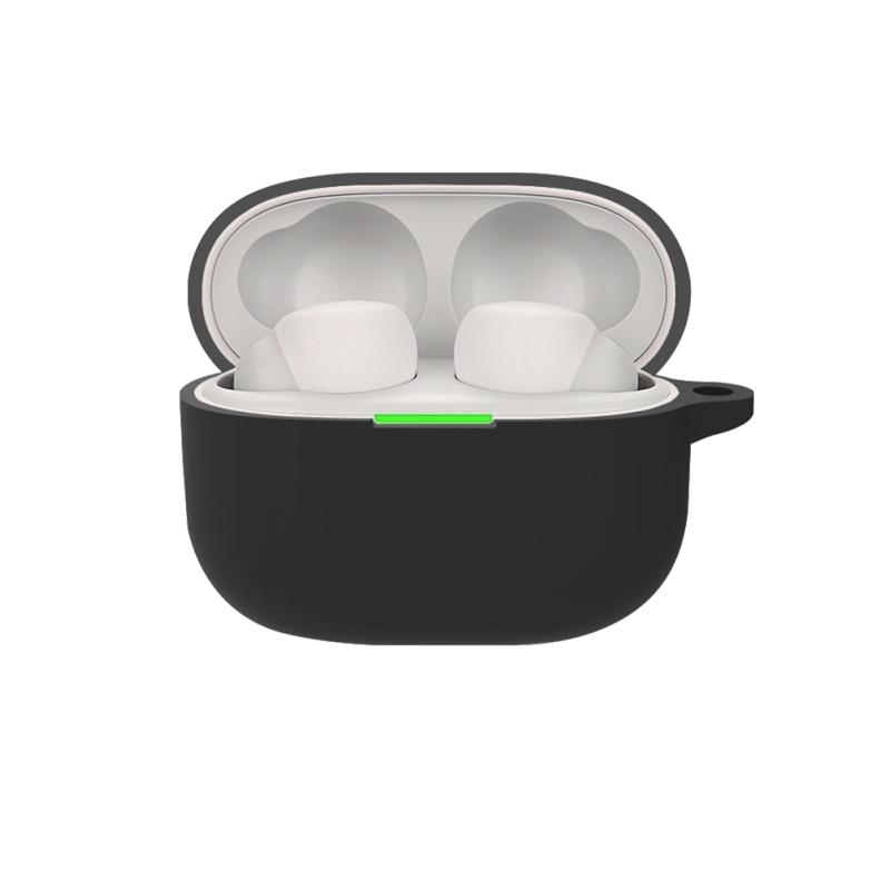 Silicone Earphone Case Bluetooth-compatible Headphone Protective Cover Shockproof Bag Compatible For