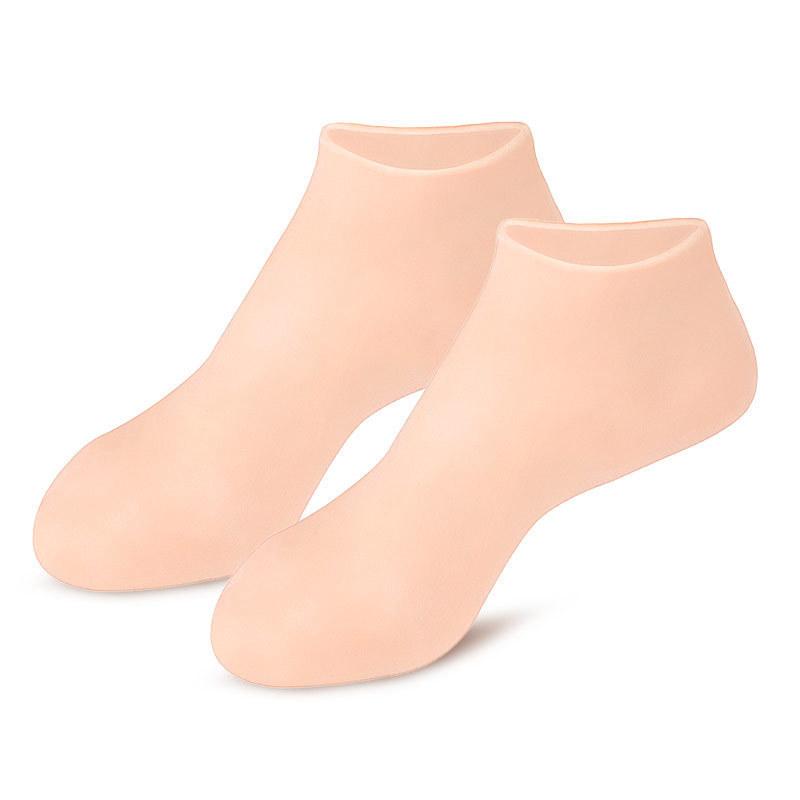 Spa Silicone Socks Moisturizing Gel Socks Exfoliating and Preventing Dryness Cracked Dead Skin Remove Protector Foot Care Tools
