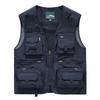 Men's Quick-Dry Multi-Pocket Vest for Fishing, Outdoor Work, Photography, and More - Plus Size Available