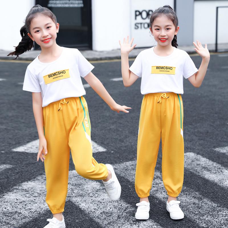 2024 Kids' Spring-Summer Korean Style Pants: Boys' Sports, Girls' Lantern, Mosquito-Proof