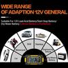 Car Battery Charger 12V 6A Touch Screen Pulse Repair LCD For Auto Moto Fast Power Charging Wet Dry Lead Acid Digital LCD Display