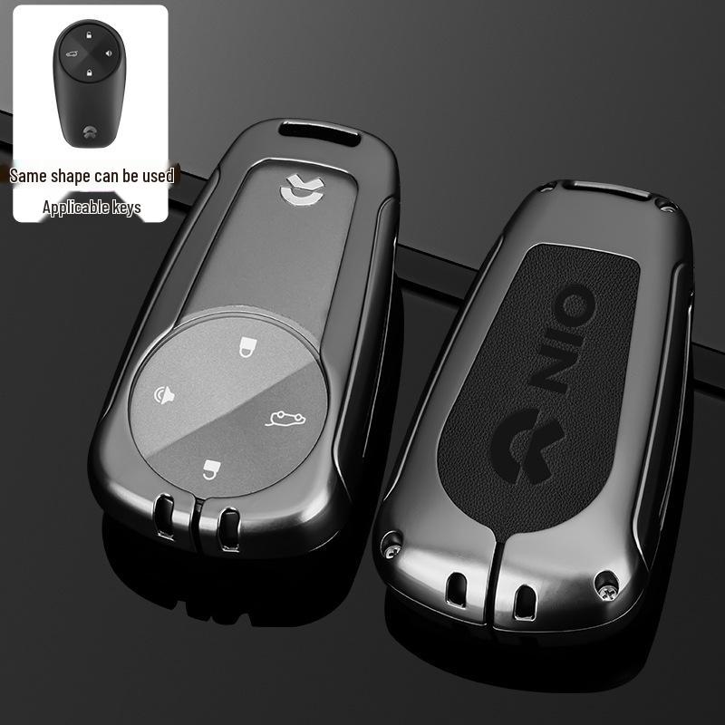 Premium Nio Schlüsselhülle für ET5, ET7, ES7, EC7 - High-End Autozubehör mit Herren-Schalenverschluss