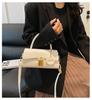 Vintage Small Square Shoulder Bag for Women Fashion Underarm Crossbody Handbag KTB