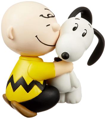 UDF Ultra Detail Figure Peanuts Series 8 Charlie Brown Approximately 76mm Finished Figure & Snoopy, Tall, Pre-painted,