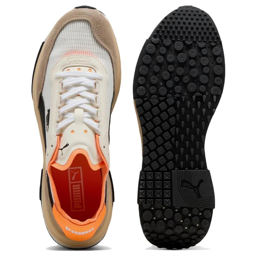 Puma Rider Elite 'Branco Quente Vermelho Fogo' Masculino 402922-01
