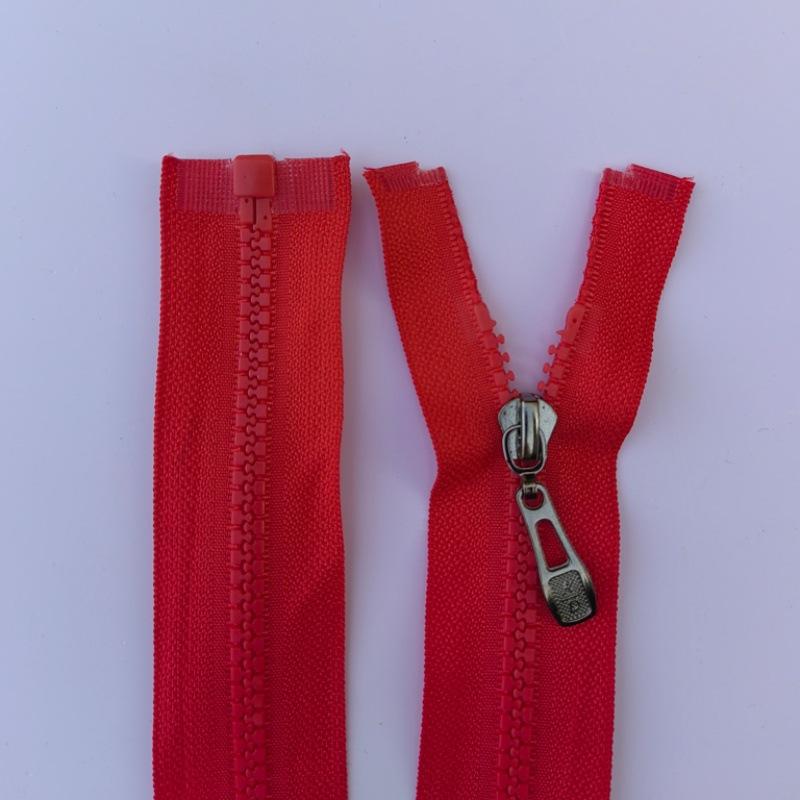No. 5 Large Teeth Open Tail Resin Zipper - 70cm for Coats & Tops