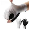 1 Paar M/L/XL Sommer Atmungsaktive Halbfinger Fahrradhandschuhe Ultraleichte Rennradhandschuhe Anti-Rutsch Silikonpolster Kühlende Sportausrüstung