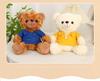 Graduation Commemorative Teddy Bear Plush with School Emblem Logo