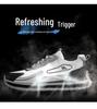 2025 Men's Breathable Mesh Sneakers: Trendy, Versatile, Thick-Soled Casual Dad Shoes