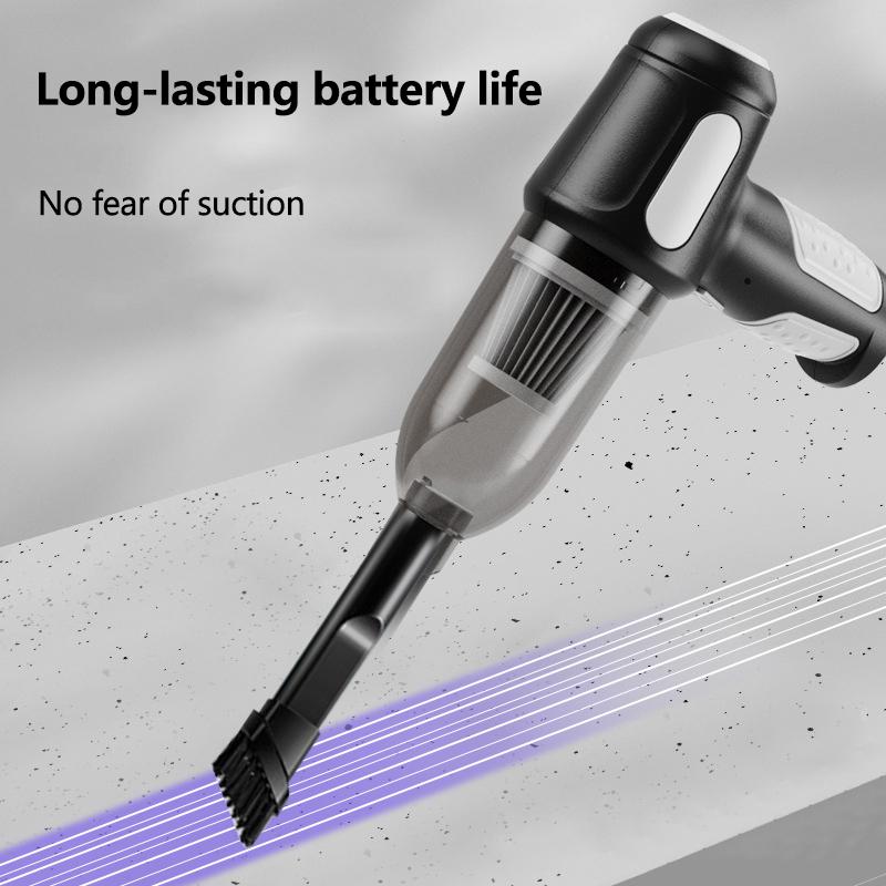 Air Duster, Cordless Vacuum. Portable Air Blower, 2024 Best Car Vacuum Cleaner, Brushless, Strong, Low Noise Long Lasting Batter