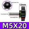 Adjustable Plum Blossom Plastic Head Star Handle Screw Bolt