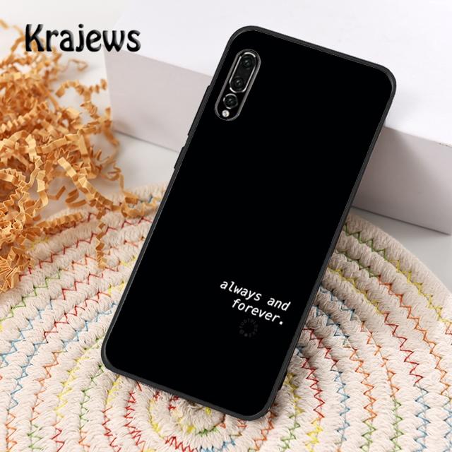 Krajews The Vampire Diaries Always And Forever Phone Case Cover For IPhone 18 16 15 SE2020 14 Plus 11 13 Pro Max 12 Mini XS Max XR