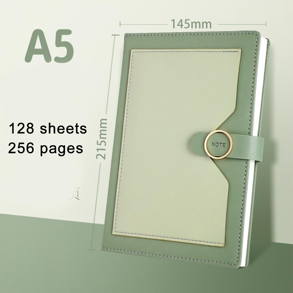 (Grawer logo gratis) Notatnik biznesowy A5 z klamrą, pogrubiony notatnik służbowy, protokoły spotkań, pamiętnik ucznia, notatnik tematyczny