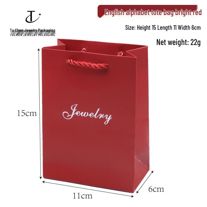 Dárková krabička na šperky pro prsteny, přívěsky, náhrdelníky, náušnice s mašlí