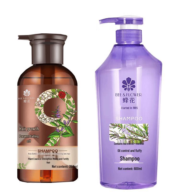 BEE&FLOWER Hair Loss Prevention & Oil Control Shampoo Set