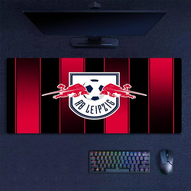 RasenBallsport Leipzig Print  Cushion Non-slip Laptop Tablet Big Mousepad XXL Mat Mini PC Playmat With Lock edge