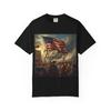 American Flag Freedom Painting Shirt or Kids Shirt | Historic Patriot Scene