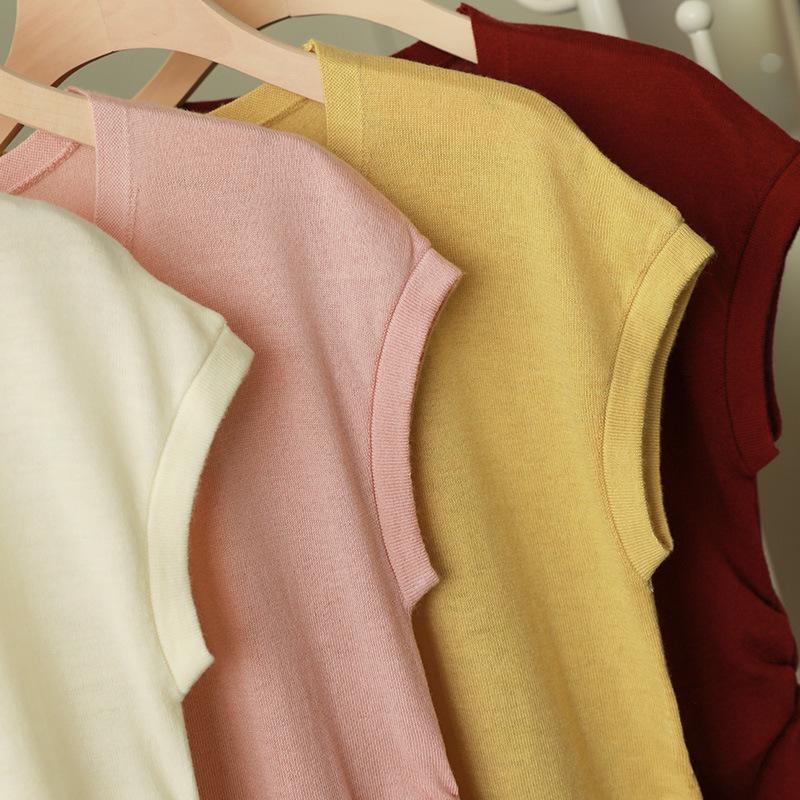 New Summer Style Wool Cardigan Thin V-neck Regular Sweater Women's Knitwear