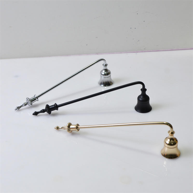 Candle Snuffer with Bell HornCandle Snuffer Extinguisher With Long Handle Wick Flame Snuffer For Putting Out Candle Flame