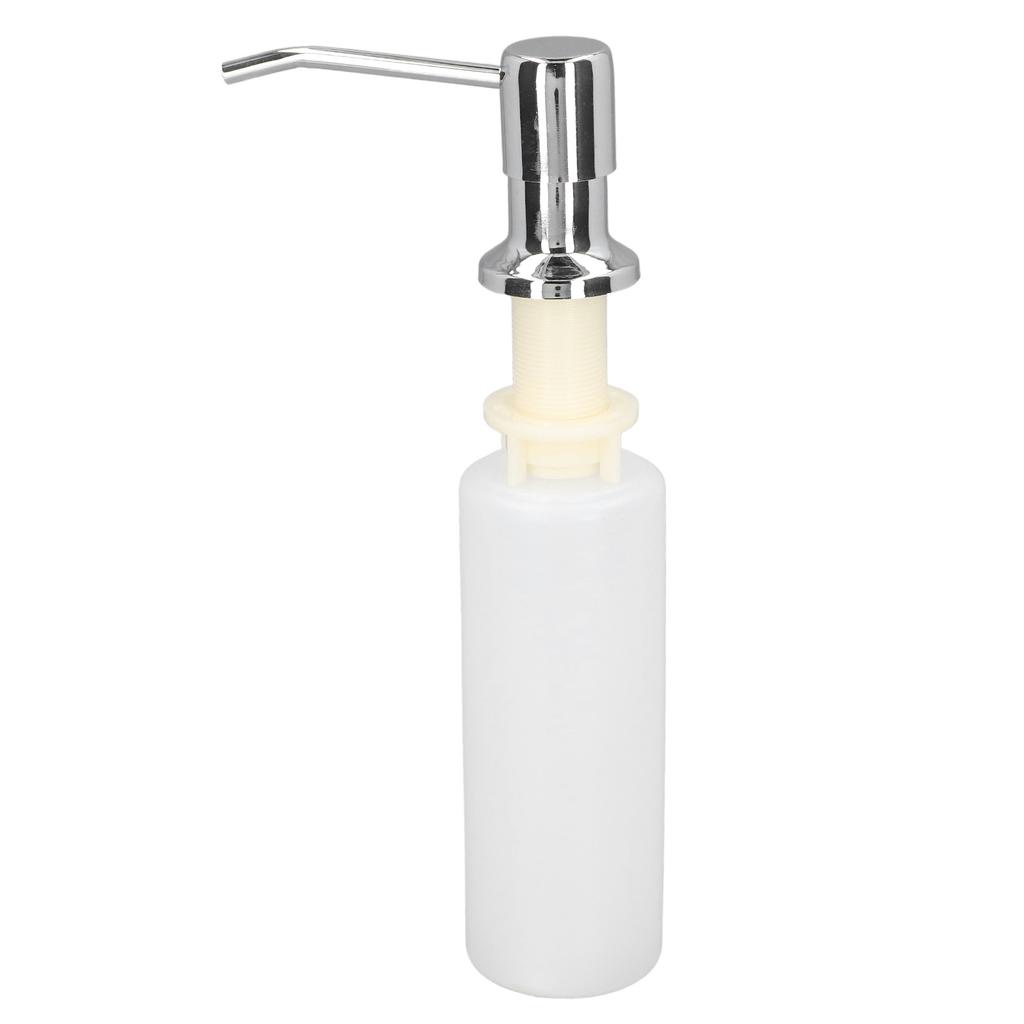 300ml Sink Soap Dispenser Lotion Pump Dispenser 304 Stainless Steel Lotion Dispenser for Kitchen