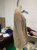 Women's Solid Color V-neck Knit Cardigan with Pockets – 2025 Autumn/Winter