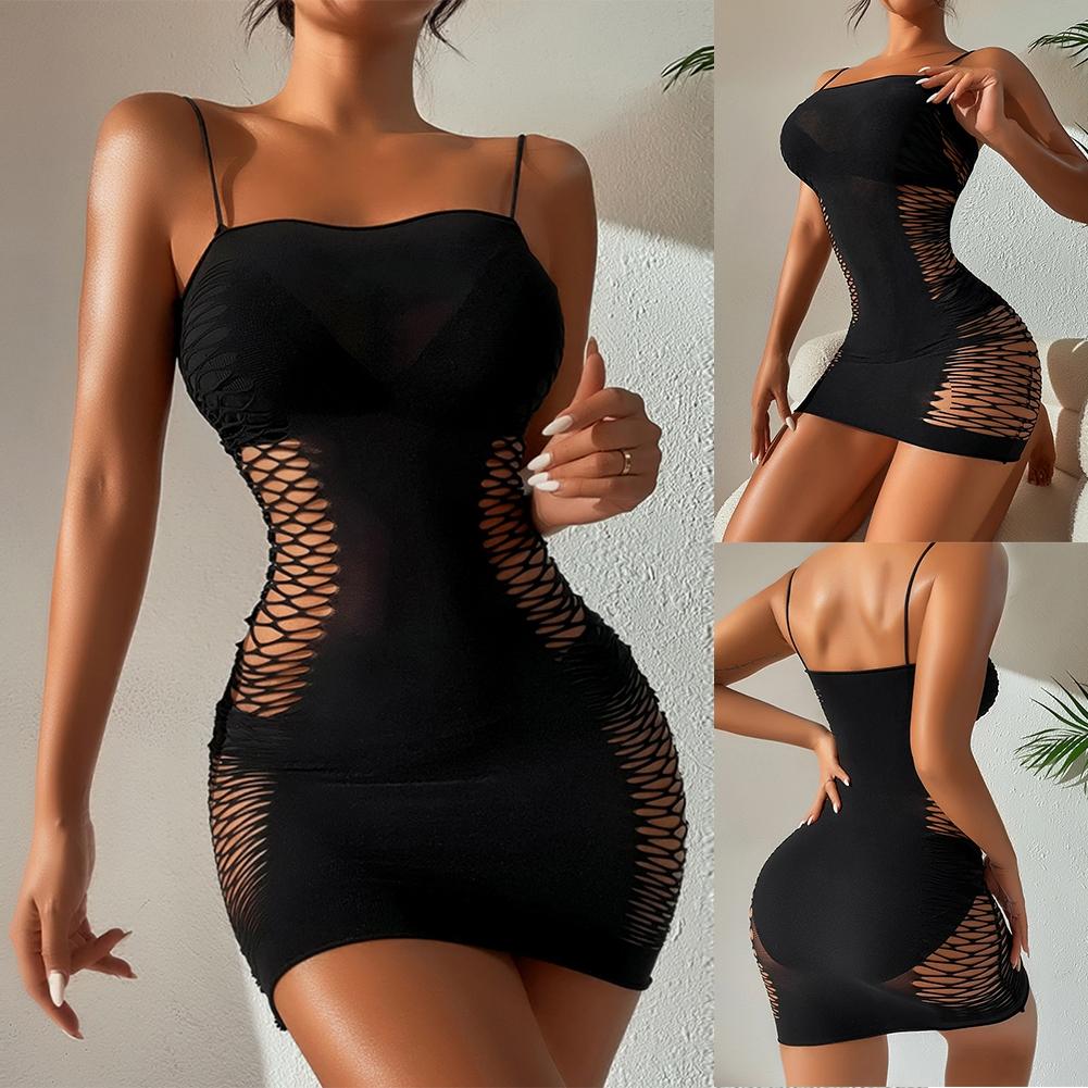 Womens Dress Regular Sexy Sexy Lingerie Solid Color Summer