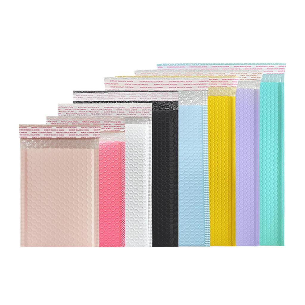 Black Co-extruded Bubble Mailer: Thickened and Colored Self-adhesive Foam Envelope for Clothing Packaging