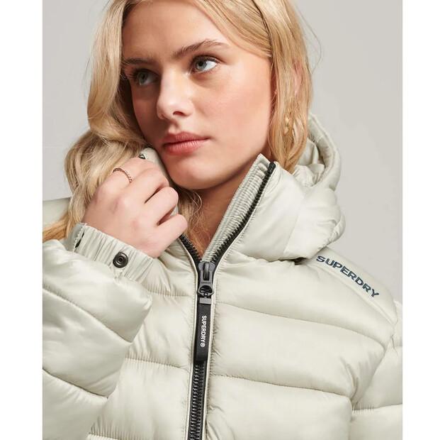 Superdry Code Lwt Crop Sport Padded Jacket