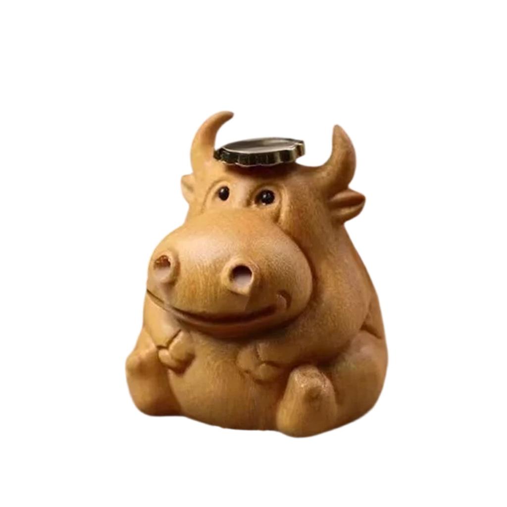Sandelhout Bullish Backflow Wierookbrander Creatieve Houten Ornamenten Wierookbrander
