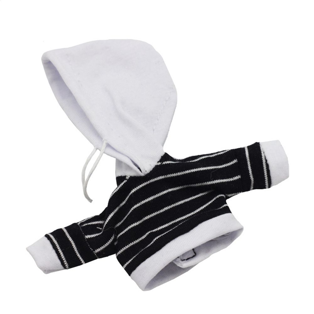 Bekleidungszubehör 11,1/12 Puppen T-Shirt Pullover Gestreiftes Sweatshirt Langarm Kleidung Puppenmantel