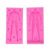 Large 3D Human Body Silicone Mold Female Male Body Clay Mold Figures Polymer Mold Face Doll  Resin Moulds Silicone