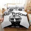 R.I.P Mf Doom Bedding Set Single Twin Full Queen King Size Bed Set Aldult Kid Bedroom Duvetcover Sets 3D Print Bed Sheet Set