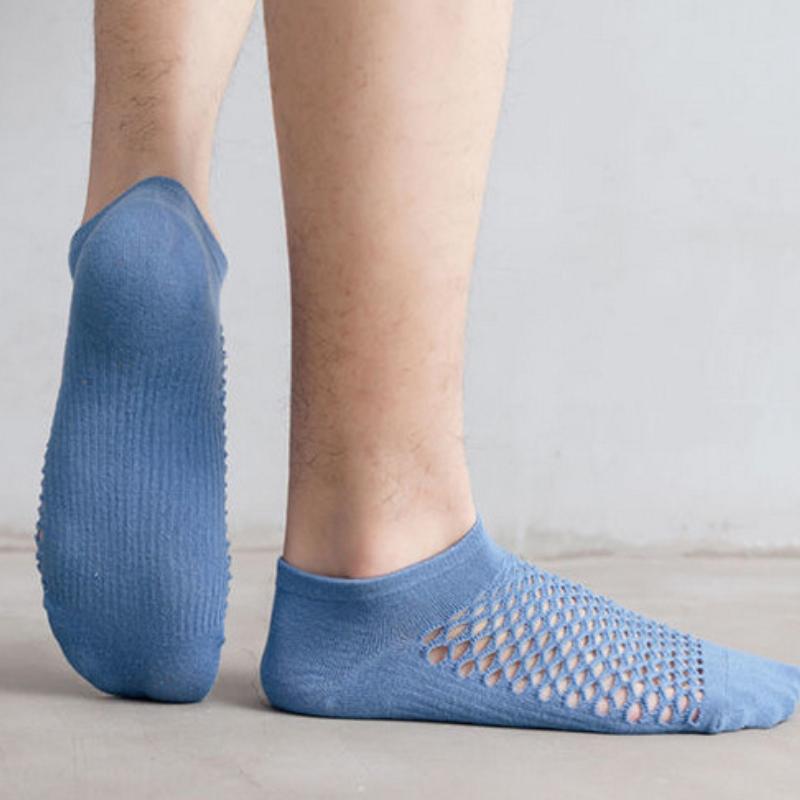 1/5 Pairs Women's Fashion Breathable Casual Ankle Cave Funny Mesh Sock Cotton Short Socks for Women