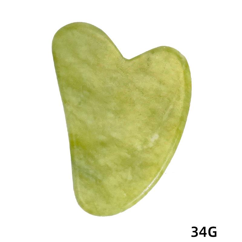 

Natural Jade Stone Gouache Scraper Face Roller Gua Sha Massager For Face Body Massage Set Anti-Wrinkle Beauty Relaxation Tool