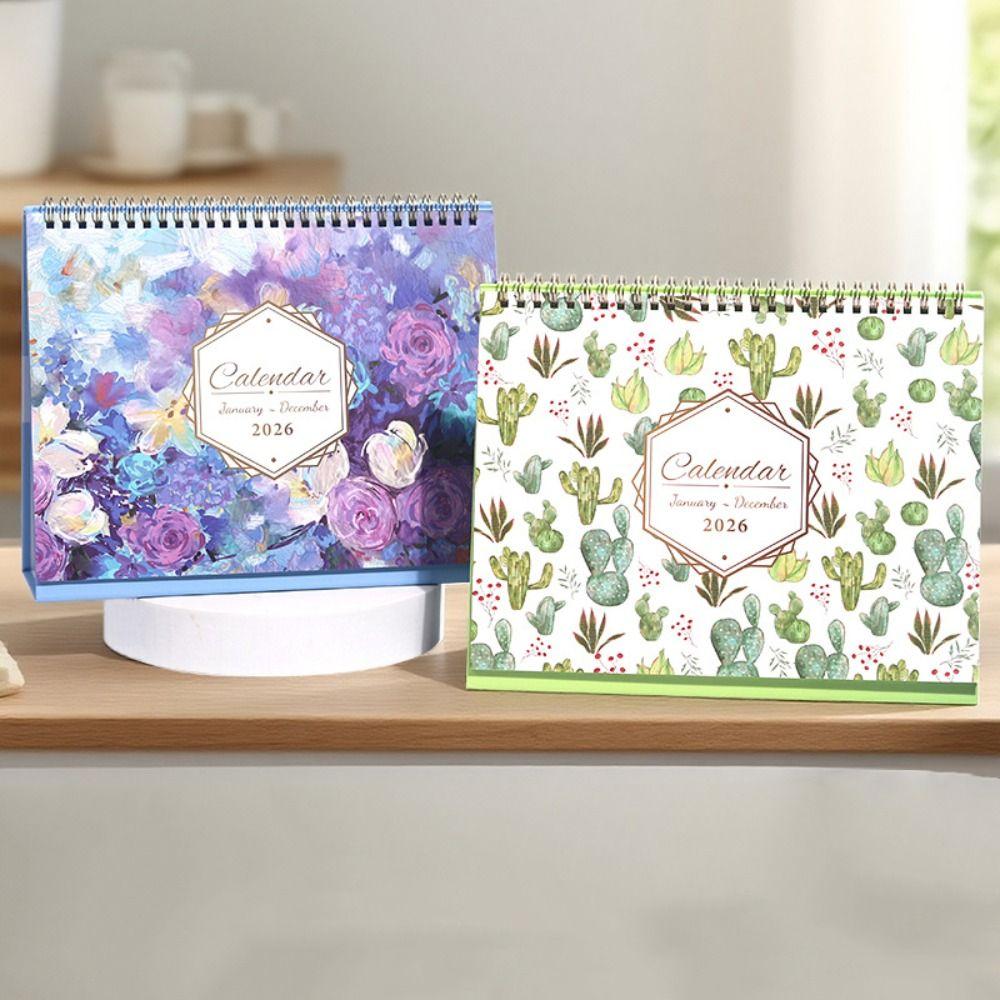 Printing Mini Calendar To Do List Daily Planner 2026 Schedule Planner  Desktop Decorations